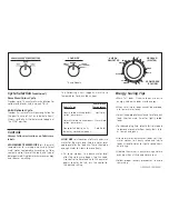 Preview for 2 page of Frigidaire FGX831CS1 Operating Instructions Manual