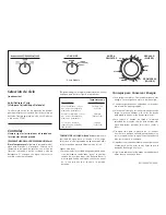 Preview for 4 page of Frigidaire FGX831CS1 Operating Instructions Manual