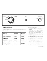 Preview for 6 page of Frigidaire FGX831CS1 Operating Instructions Manual