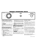 Предварительный просмотр 7 страницы Frigidaire FGX831CS1 Operating Instructions Manual