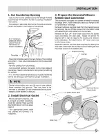 Preview for 9 page of Frigidaire FH30DD50MSA Installation And Use & Care Manual