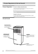 Preview for 4 page of Frigidaire FHPC082AC1 Use & Care Manual