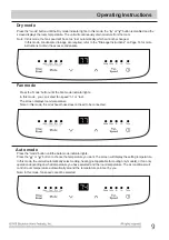 Preview for 9 page of Frigidaire FHPC082AC1 Use & Care Manual