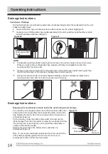 Preview for 14 page of Frigidaire FHPC082AC1 Use & Care Manual