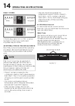 Preview for 14 page of Frigidaire FHTC103WA1 Use & Care Manual