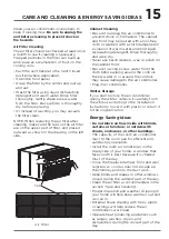 Preview for 15 page of Frigidaire FHTC103WA1 Use & Care Manual