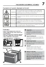 Предварительный просмотр 7 страницы Frigidaire FHWC282WB2 Use & Care Manual