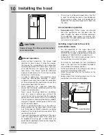 Предварительный просмотр 10 страницы Frigidaire FHWC3055LS Use And Care Manual