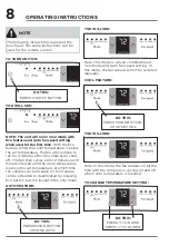 Preview for 8 page of Frigidaire FHWH082WA1 Use & Care Manual