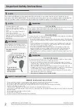 Preview for 2 page of Frigidaire FHWW063WB1 Use & Care Manual