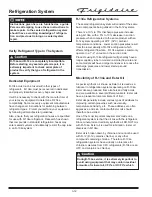 Preview for 26 page of Frigidaire FKCH17F7HW Technical & Service Manual