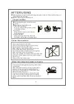 Предварительный просмотр 9 страницы Frigidaire FLBY12GGAWF Instruction Manual