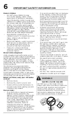 Preview for 6 page of Frigidaire FLCE7522AW Use & Care Manual