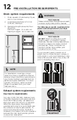 Preview for 12 page of Frigidaire FLCE7522AW Use & Care Manual