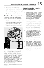 Preview for 15 page of Frigidaire FLCE7522AW Use & Care Manual