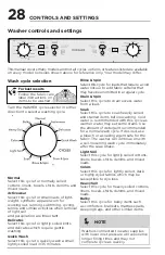 Preview for 28 page of Frigidaire FLCE7522AW Use & Care Manual