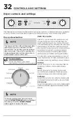 Preview for 32 page of Frigidaire FLCE7522AW Use & Care Manual