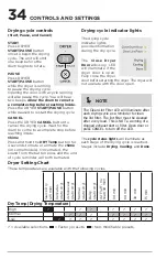 Preview for 34 page of Frigidaire FLCE7522AW Use & Care Manual