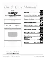 Preview for 1 page of Frigidaire FLF326ASA Use & Care Manual