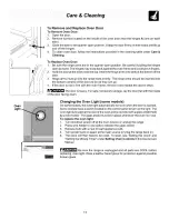 Preview for 13 page of Frigidaire FLF326ASA Use & Care Manual