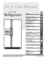 Frigidaire FLS26Z2GK Use And Care Manual предпросмотр