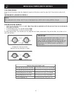 Предварительный просмотр 8 страницы Frigidaire FLS26Z2GK Use And Care Manual