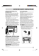 Preview for 5 page of Frigidaire FMOW1852AS Use & Care Manual