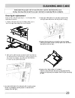 Preview for 23 page of Frigidaire FMOW1852AS Use & Care Manual