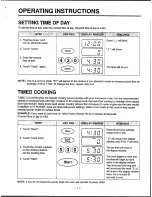 Предварительный просмотр 11 страницы Frigidaire FMS062E1W Owner'S Manual