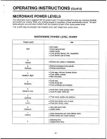 Предварительный просмотр 13 страницы Frigidaire FMS062E1W Owner'S Manual