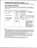 Предварительный просмотр 16 страницы Frigidaire FMS062E1W Owner'S Manual