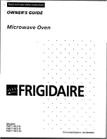 Preview for 1 page of Frigidaire FMT116U1A Owner'S Manual