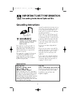 Preview for 9 page of Frigidaire FMT144 Use And Care Manual