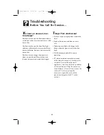 Preview for 33 page of Frigidaire FMT144 Use And Care Manual