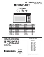 Preview for 1 page of Frigidaire FMT144G1B1 Factory Parts Catalog