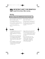 Preview for 5 page of Frigidaire FMT148 Use And Care Manual