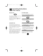 Preview for 31 page of Frigidaire FMT148 Use And Care Manual