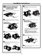 Предварительный просмотр 17 страницы Frigidaire FMV145K Installation Instructions Manual