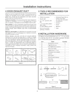 Preview for 3 page of Frigidaire FMV156DBA Installation Instructions Manual