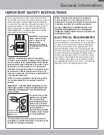 Preview for 3 page of Frigidaire FMV158FM Installation Instructions Manual