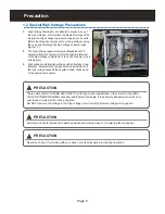 Preview for 5 page of Frigidaire FMV158FM Service Manual