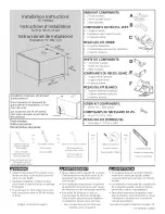 Preview for 1 page of Frigidaire FNDP15B1 Installation Instructions Manual