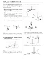 Preview for 2 page of Frigidaire FNDP15B1 Installation Instructions Manual