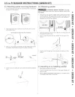 Preview for 3 page of Frigidaire FNDP15B1 Installation Instructions Manual