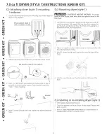 Preview for 4 page of Frigidaire FNDP15B1 Installation Instructions Manual