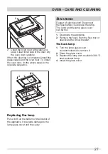 Preview for 27 page of Frigidaire FNFG60JGR User Manual