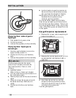 Предварительный просмотр 34 страницы Frigidaire FNGB60JGR User Manual