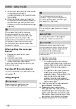 Preview for 16 page of Frigidaire FNGB90JFUW User Manual