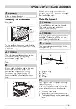 Предварительный просмотр 19 страницы Frigidaire FNGB90JFUW User Manual