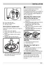 Предварительный просмотр 33 страницы Frigidaire FNGB90JFUW User Manual